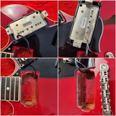 2015 History TH-SA ES-335 - Heritage Cherry Lacquer - All Original - Heritage Wood - With Original Case - Made By Fujigen in Japan MIJ image 20