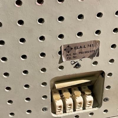 Telefunken ELA -L 471 PAIR SPEAKER VINTAGE image 11