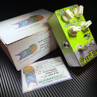 VL Effects Green Tone Bullitt Overdrive-Distortion - Tube Screamer/Dumble Style Overdrive-Booster image 1