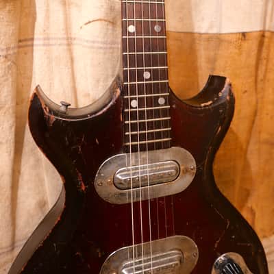 Magnatone Mark IV 1957 Dark Cherry image 5