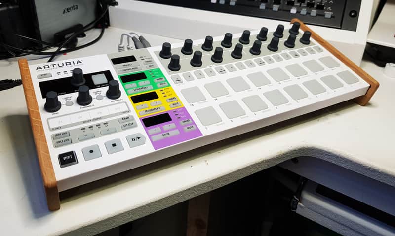 Arturia Beatstep Pro Oak Solid Oak Stand from Synths And Wood image 1