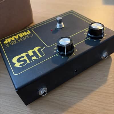 JHS #75 Throwback Overdrive / Preamp 2022 - Black / Yellow image 5