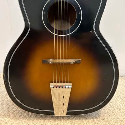 Low Action, A+ intonation rocker! 1961-7 Kay K5160 with original bridge and bonus rubber bridge image 2