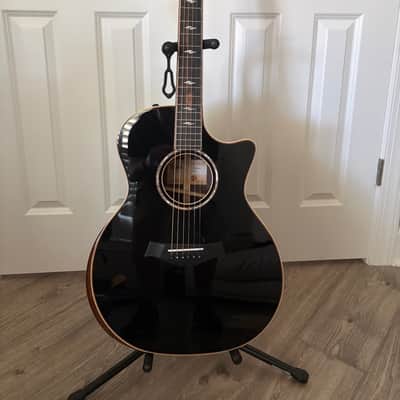 Taylor 814ce Blacktop 2023 - Black top, with Rosewood back and sides image 1