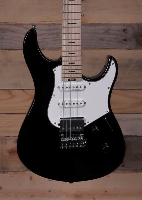 Yamaha PACS+12M Pacifica Standard Plus Electric Guitar Black w/ Gigbag image 1