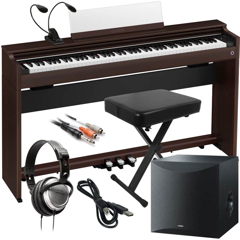 Casio Celviano AP-S200 Digital Piano - Rosewood COMPLETE HOME BUNDLE PLUS image 1