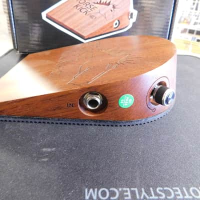 Ortega Horse Kick Pro Digital Percussion Stomp Box with 5 Samples 2010s - Dark Brown image 3