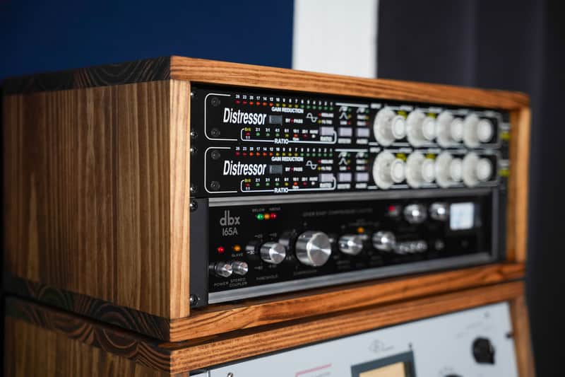 Handcrafted 4U Desktop Studio Equipment Rack image 1