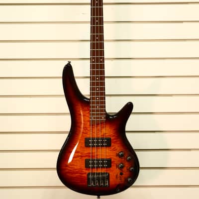 Ibanez SR400EQM-DEB Standard Soundgear Bass 2022 - Dragon Eye Burst image 2
