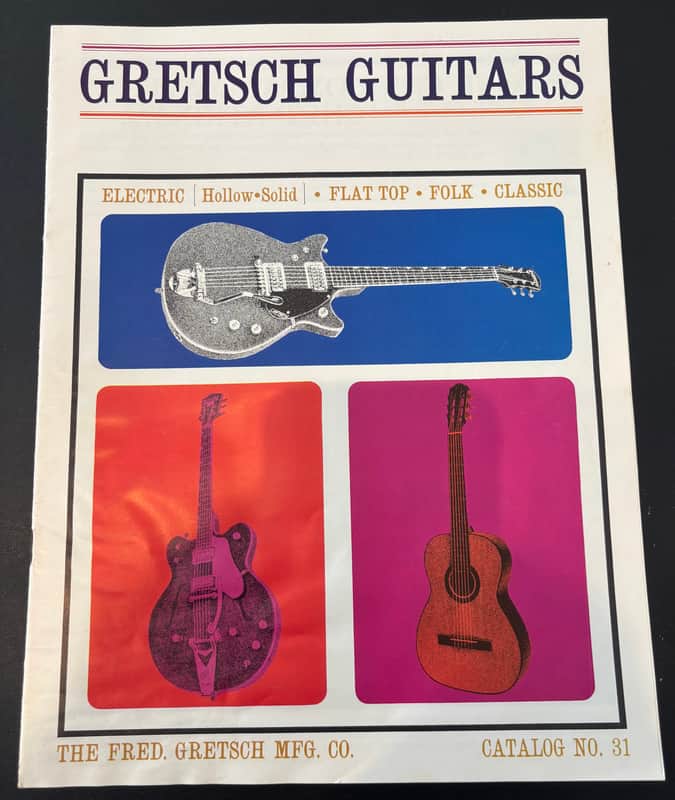 Gretsch 1963 Instrument Catalog No. 31 image 1