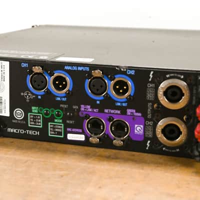 Crown MA 12000i Macro-Tech 2-Channel Power Amplifier, 4500W @ 4 ohms CG0120D image 8