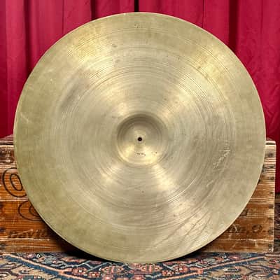 26" Zildjian A 1950s Large Stamp Light Ride Cymbal 4130g *Video Demo* image 5