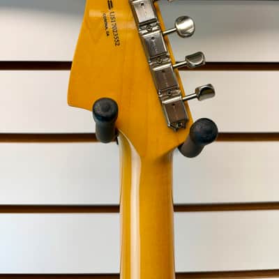 Fender 60th Anniversary ‘58 Reissue Jazzmaster, Burst with Case - Pre Owned image 12