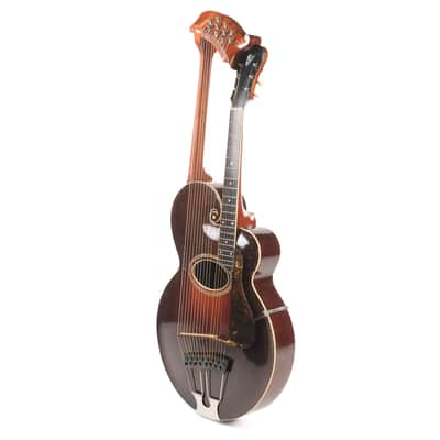 1918 Gibson U Harp Guitar Owned by Jason Newsted image 2