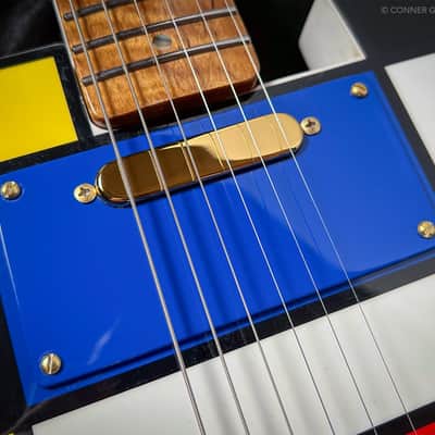 Custom Mondrian Tele by Conner Guitart image 10