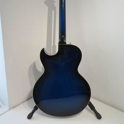 2007 Gibson ES-137 Classic Electric Guitar in Blue Burst with Original Hardshell Case image 4