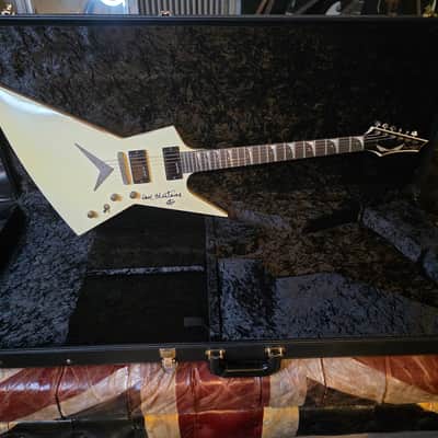 Dave Mustaine's Explorer MEGADETH Artist Owned Stage Played - Dean USA Custom Shop XO Heavy Relic Vintage Aged Signed Korina Neck Guitar image 10