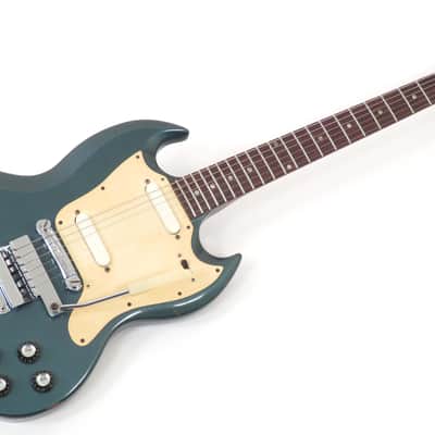 1967 Gibson Melody Maker D Pelham Blue - Rare Double Pickup Model with Original Case image 17