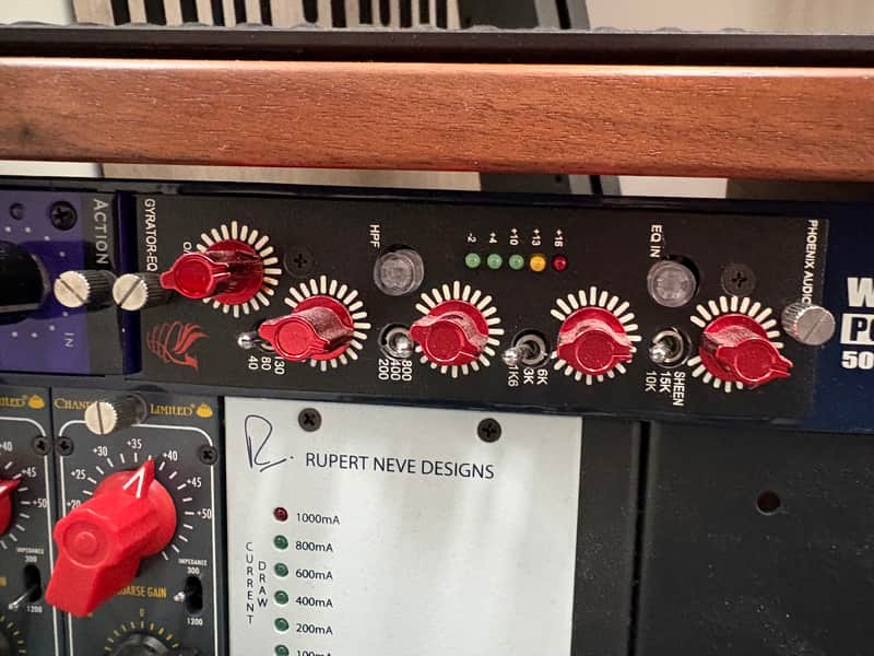 Phoenix Audio Gyrator-EQ 500 Series Equalizer Module 2019 - 2021 - Black image 1