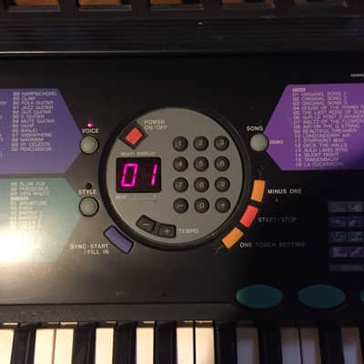 Yamaha  Portatone PSR-185 61-Key (Full-Size Key) Portable Keyboard Black image 5