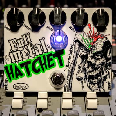 Rafferty Pedals Full Metal Hatchet Handcrafted Analog Distortion (Rectifier Based) image 1