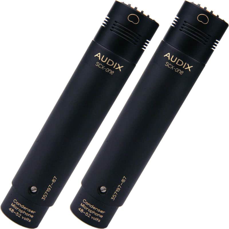 Audix SCX1 Small Diaphragm Cardioid Condenser Microphone Matched Stereo Pair image 1