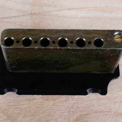 Tokai 52.5MM / 2 + 1/16" String Spacing Stratocaster Style 2-Point Tremolo Bridge image 4