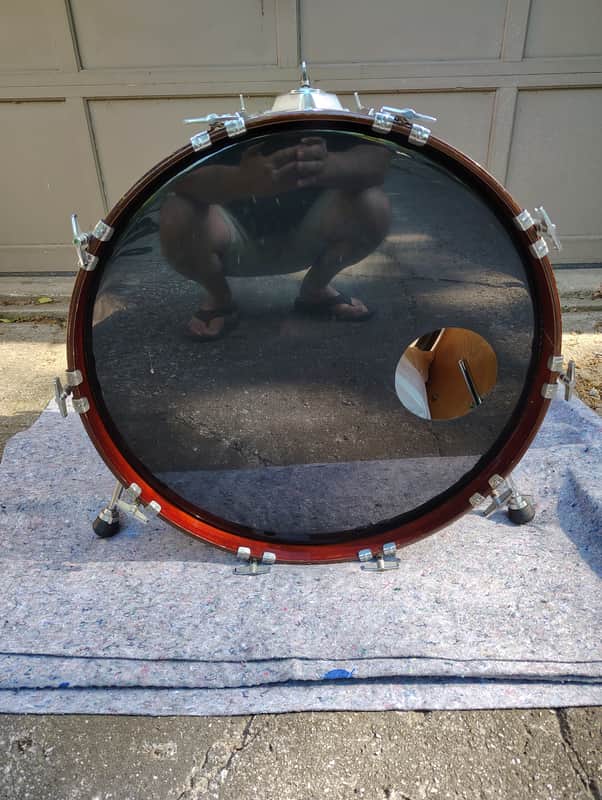 Tama Superstar Super Mahogany 22"(Diameter)x14"(Depth) Bass Drum 1980's image 1