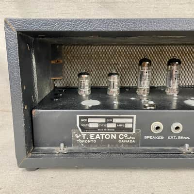 Garnet Stencil E90-2 1970s 30 Watt 2 Channel Tube Guitar Amp Head T Eaton image 6