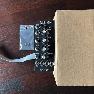 Doepfer A-110-1V Standard VCO Eurorack Module, Vintage Edition - Black image 1