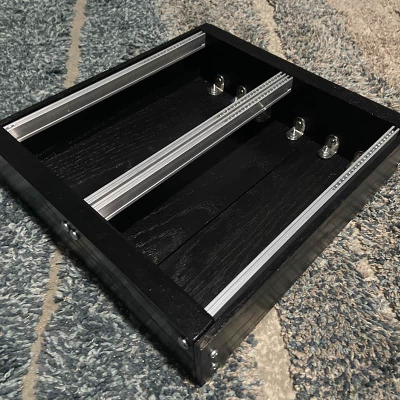 6U 50hp per row Eurorack Modular Unpowered case oak -black 2026 - Black Vehslage Modular image 1