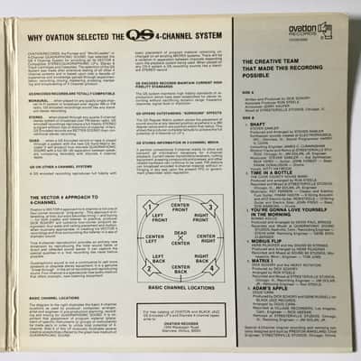 Ovation/Sansui QS Quadraphonic Test Record image 4