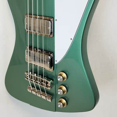 Epiphone Thunderbird '64 Electric Bass Guitar Inverness Green W/Premium Gig Bag image 3