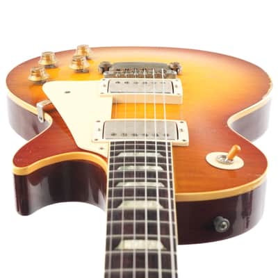 Gibson 1959 Les Paul Standard Faded Peach Burst Heavy Aged image 12