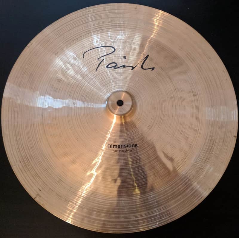 Paiste 20" Dimensions Thin China Cymbal 1999 - 2005 image 1