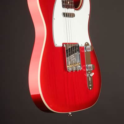 Fender Custom Shop Postmodern Tele, Rosewood Neck, Aged Crimson Burst/DLX Closet Classic image 9