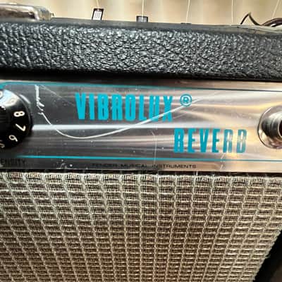 1976 Fender Silverface Vibrolux Reverb 2x10" Combo Amp image 9