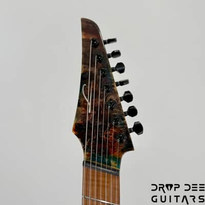 Legator Ninja X7F Multiscale 7-String Electric Guitar w/ Bag - Coral image 13