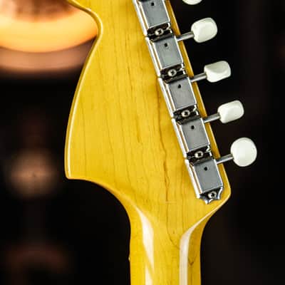 2007 Fender MG-73 CO Competition Mustang Reissue competition capri orange image 10
