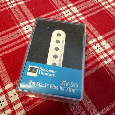 Seymour Duncan STK-S9b Hot Stack Plus Strat Bridge Pickup 2010s - White image 3