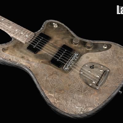 2010 James Trussart SteelMaster Antique Silver Paisley Richard Fortus Guns N' Roses Owned image 4