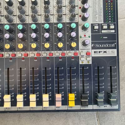 Soundcraft EFX12 mixer 16 channel image 2