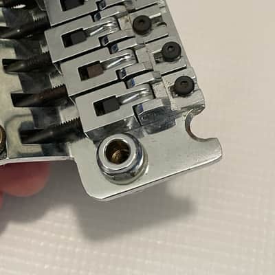 1980's Era Original Floyd Rose Made in Germany Chrome Tremolo Bridge Vibrato Kramer Model Guitar image 17
