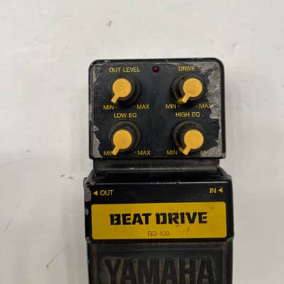 Yamaha BD-100 Beat Drive Overdrive Rare Vintage Guitar Effect Pedal MIJ Japan image 2