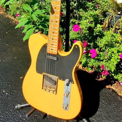 Fender '52 reissue Tele/Telecaster - Joe Barden Pickups - Honey Blonde image 1