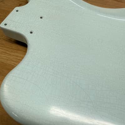 Kohlin Guitars JZ Offset replacement body Nitro Relic Faded Sonic Blue Made in Sweden image 13