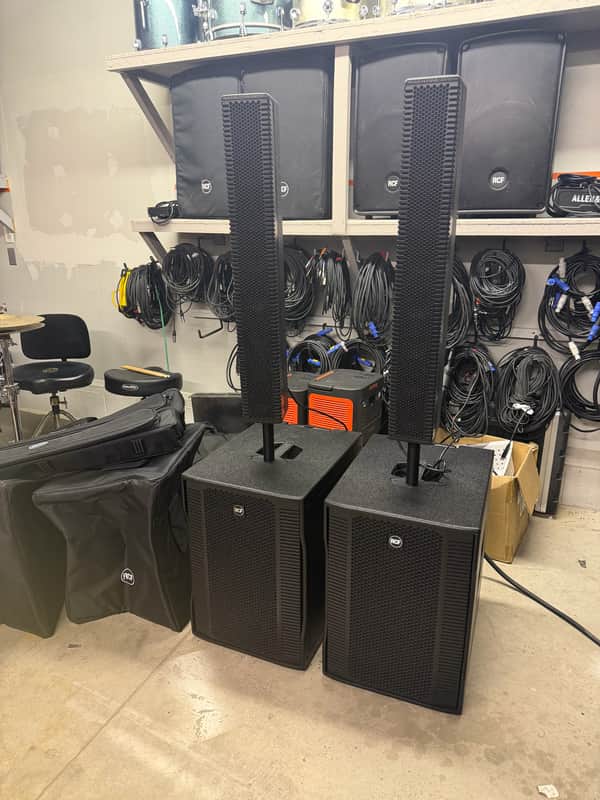 RCF EVOX 12 Column Speaker Array System 2025 - black image 1