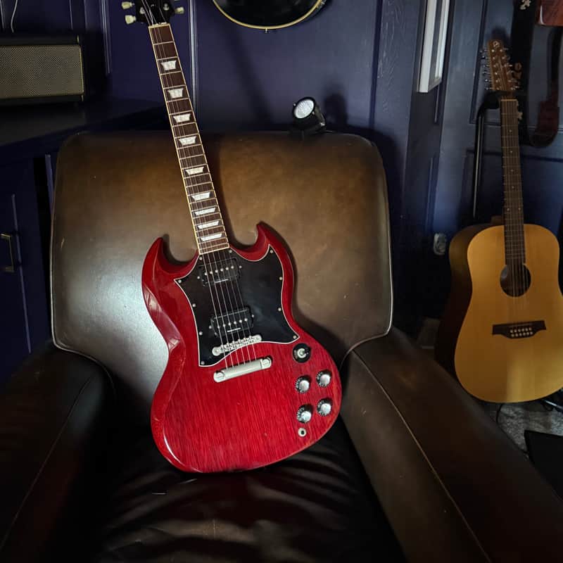 2002 Edwards SG Heritage Cherry