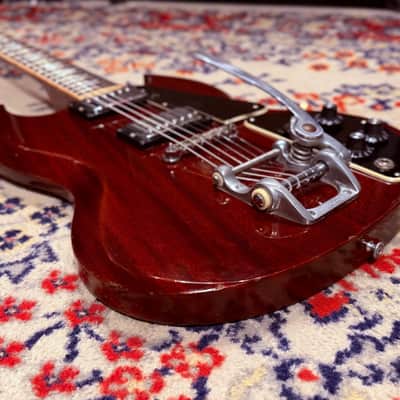 1971 Gibson SG Deluxe USA - Cherry w/ OHSC image 11