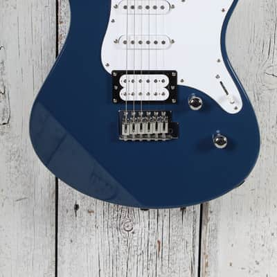 Yamaha PAC112V Double Cut Solid Body Electric Guitar United Blue Finish image 1